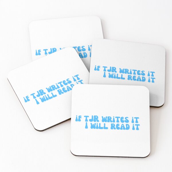 Item preview, if TJR writes it, I will read it (blue) designed and sold by MMMdesigns97.