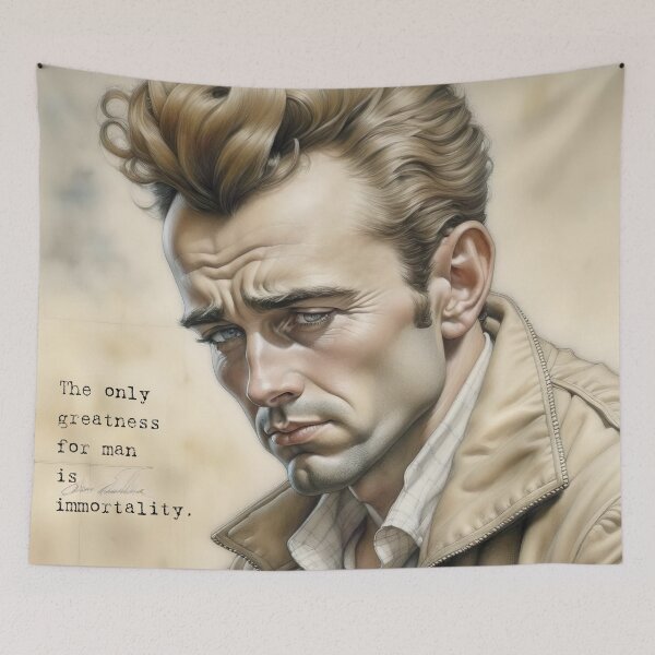 Item preview, [AI Art] “The only greatness for man is immortality” designed and sold by Sissle.