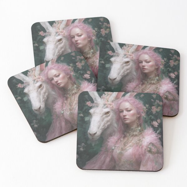 Item preview, The Maiden of the Necromancer and the magical creature (100megapixels ultra-high-resolution 11584x9408px) designed and sold by EC-Artistry-Hub.