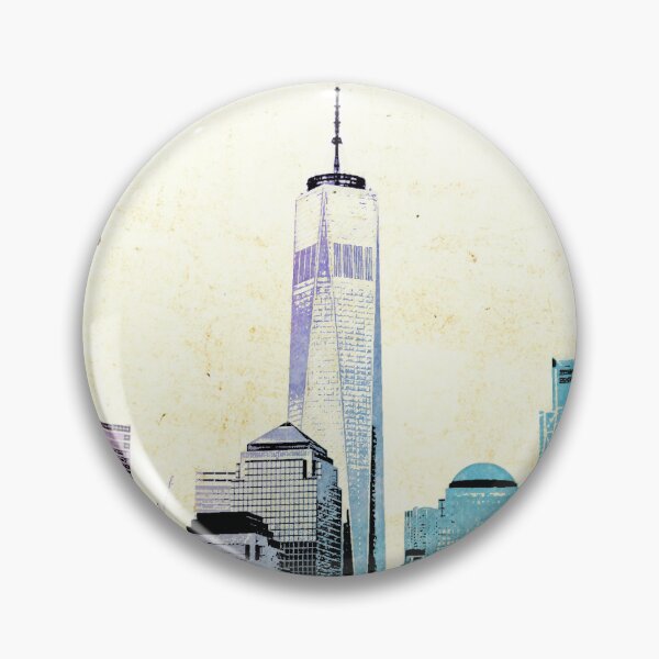 Item preview, Lower Manhattan (Watercolor) designed and sold by goldstreet.