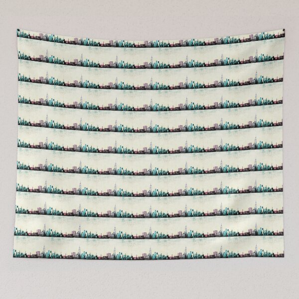 Item preview, Lower Manhattan (Watercolor) designed and sold by goldstreet.