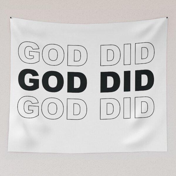 Item preview, GOD DID designed and sold by RossDillon.