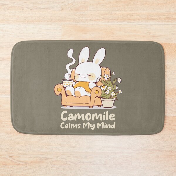 Item preview, Cute Bunny Enjoying Chamomile Tea Cup. Camomile Tea Lover. UK Spelling. designed and sold by lunaticbear.