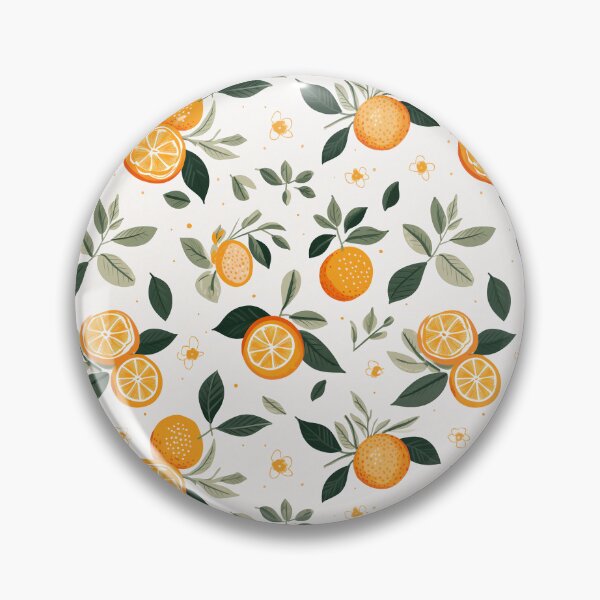 Item preview, Orange fruit seamless pattern  designed and sold by Sunakokookkook.