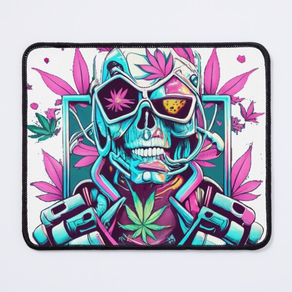 Item preview, Pink Psychedelic Lynx Skull Design designed and sold by ShopSunday.