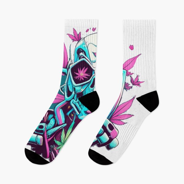Item preview, Pink Psychedelic Lynx Skull Design designed and sold by ShopSunday.