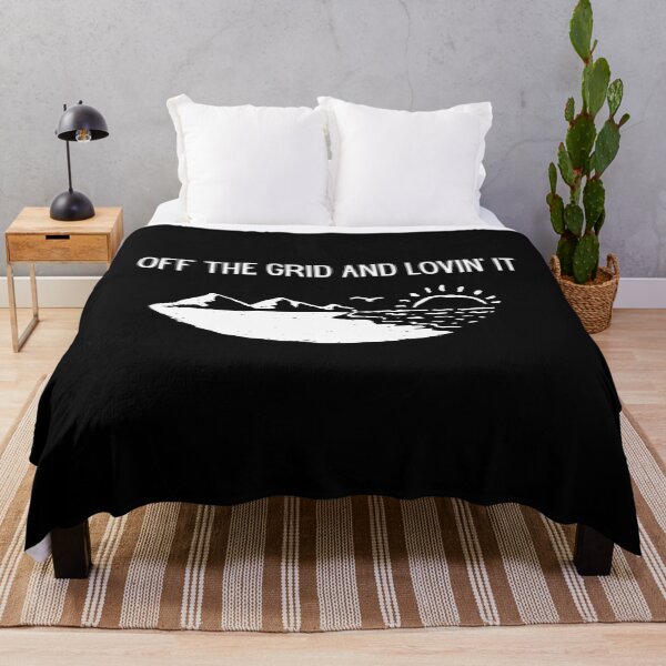 Item preview, Off the Grid and Lovin' It designed and sold by vaggleTown.