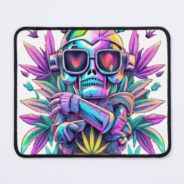 Item preview, Beautiful Psychedelic Lynx Skull Design designed and sold by ShopSunday.