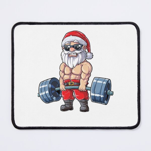 Item preview, Fitness Deadlift Gym Xmas designed and sold by ClothilCroteau.
