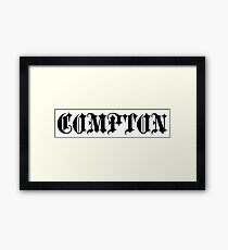 Compton Framed Print