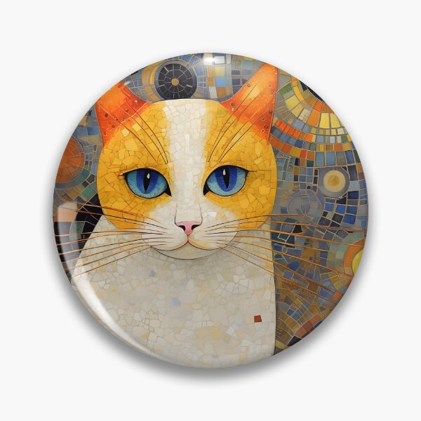 Item preview, Gustav Klimt Cat Style designed and sold by Yana Grech.