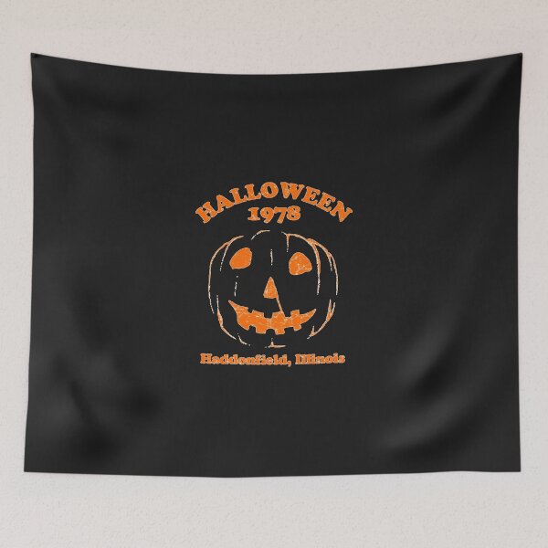 Item preview, Halloween 1978 Holiday Spooky Myers Pumpkin Haddonfield designed and sold by XanseIsenberg.
