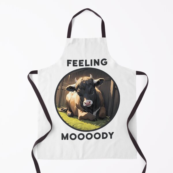Item preview, Feeling Moooody, Bovine Blues designed and sold by designsbyflo.