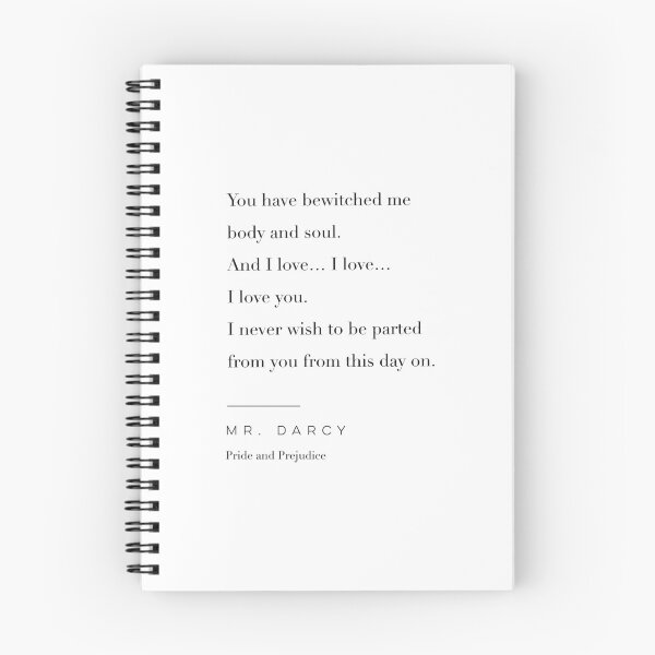 Item preview, Mr. Darcy Quote from Pride and Prejudice designed and sold by wisemagpie.