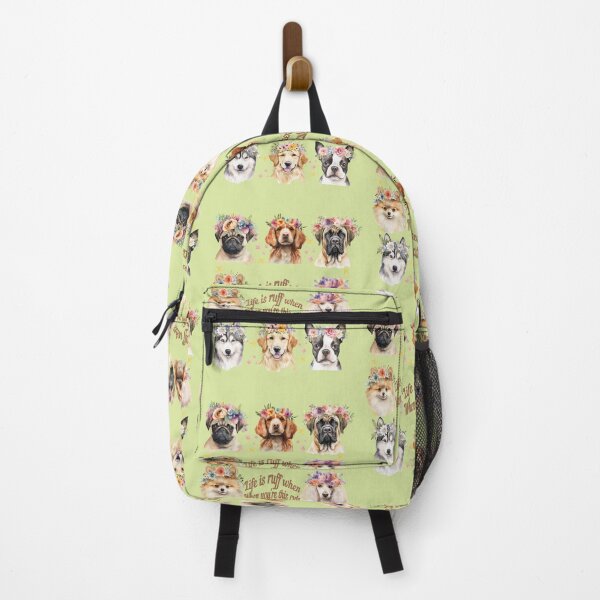 Item preview, Cute dogs with floral crowns designed and sold by NolineXpression.