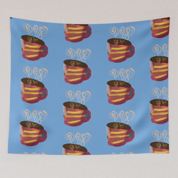 Item preview, Steaming Coffee - Collage Animation designed and sold by jolabrese.
