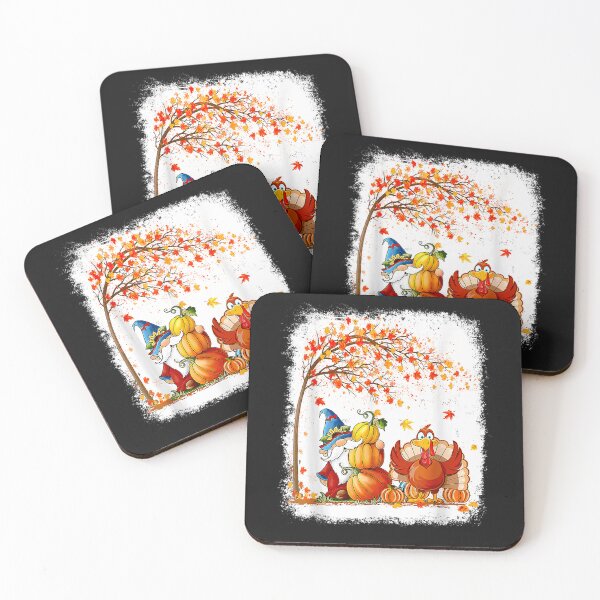 Item preview, Happy Thanksgiving Turkey Gnome Pumpkin Autumn Fall Leaves designed and sold by William Parker.