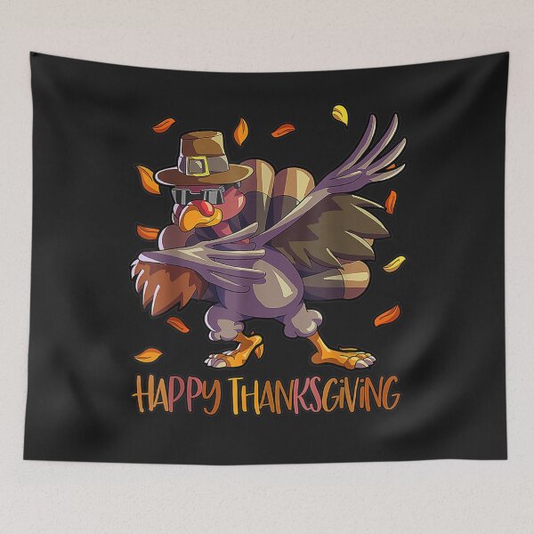 Item preview, Happy Thanksgiving Turkey Men Dabbing Turkey Day designed and sold by William Parker.