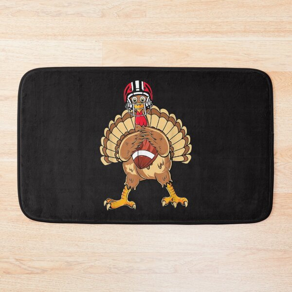 Item preview, Happy Thanksgiving Turkey Playing Football Dad Men Boys designed and sold by William Parker.