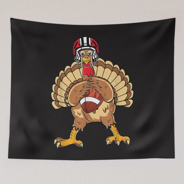 Item preview, Happy Thanksgiving Turkey Playing Football Dad Men Boys designed and sold by William Parker.