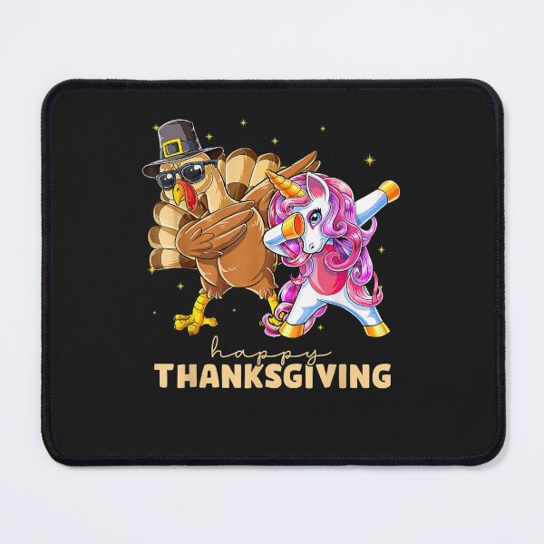 Item preview, Happy Thanksgiving Unicorn Turkey Dabbing Funny Kids designed and sold by William Parker.