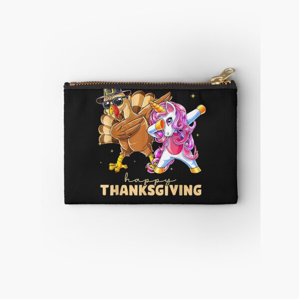 Item preview, Happy Thanksgiving Unicorn Turkey Dabbing Funny Kids designed and sold by William Parker.