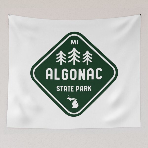 Item preview, Algonac State Park Michigan Rhombus designed and sold by bivenart.
