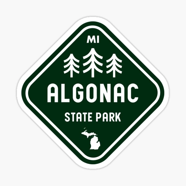Item preview, Algonac State Park Michigan Rhombus designed and sold by bivenart.