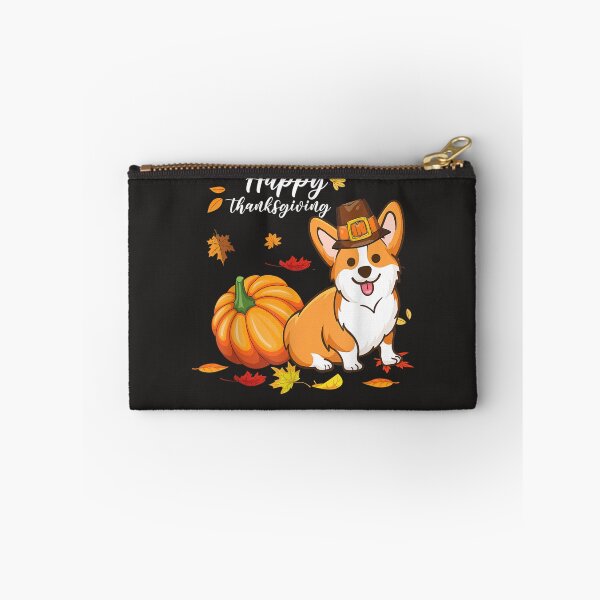 Item preview, Happy Thanksgiving Welsh Corgi Autumn Fall Thanksgiving designed and sold by William Parker.