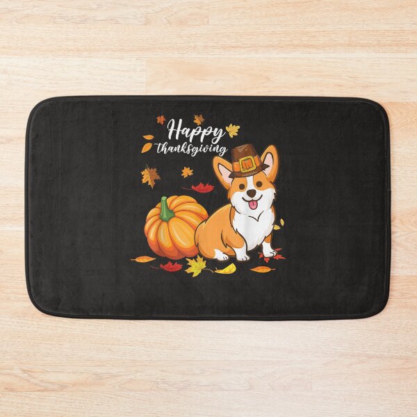 Item preview, Happy Thanksgiving Welsh Corgi Autumn Fall Thanksgiving designed and sold by William Parker.