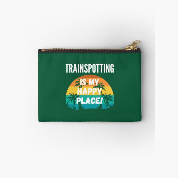 Item preview, Trainspotting Is My Happy Place, Vintage Retro Sunset Design designed and sold by WILLArtCrafts.