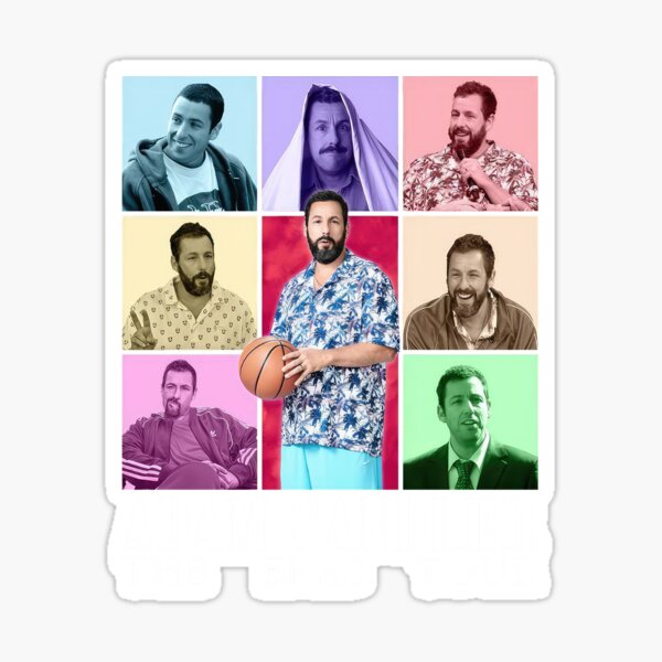 Vista previa del artículo con la obra «Eras Tour Adam Sandler», diseñado y vendido por TrufflesMarquis.