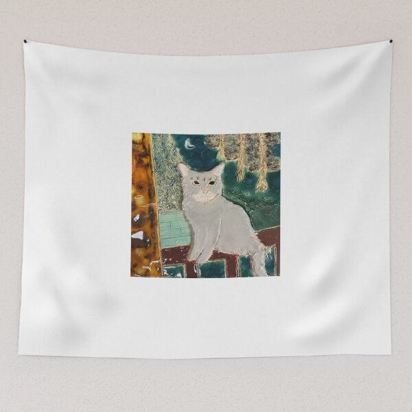 Item preview, Cat at Night designed and sold by beckytarbox.