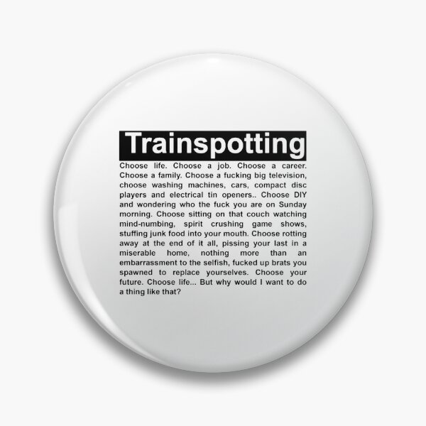 Item preview, Trainspotting(3) designed and sold by WILLArtCrafts.