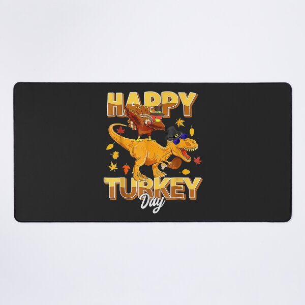 Item preview, Happy Turkey Day Dabbing Turkey Saurus T rex Thanksgiving designed and sold by William Parker.