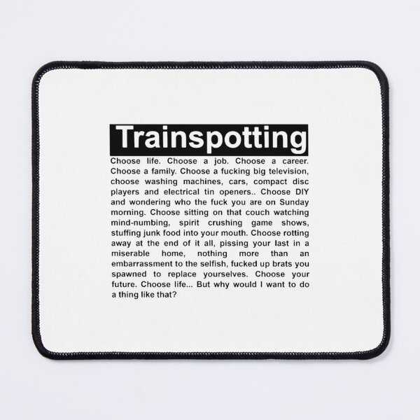 Item preview, Trainspotting(3) designed and sold by WILLArtCrafts.