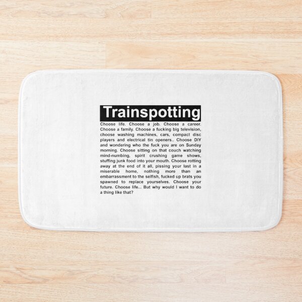 Item preview, Trainspotting(3) designed and sold by WILLArtCrafts.