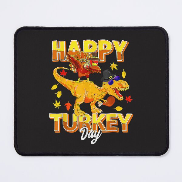 Item preview, Happy Turkey Day Dabbing Turkey Saurus T Rex Thanksgiving designed and sold by William Parker.