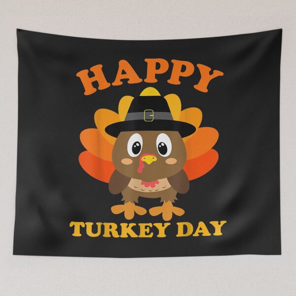 Item preview, Happy Turkey Day Shirt Cute Little Pilgrim Gift Thanksgiving designed and sold by William Parker.