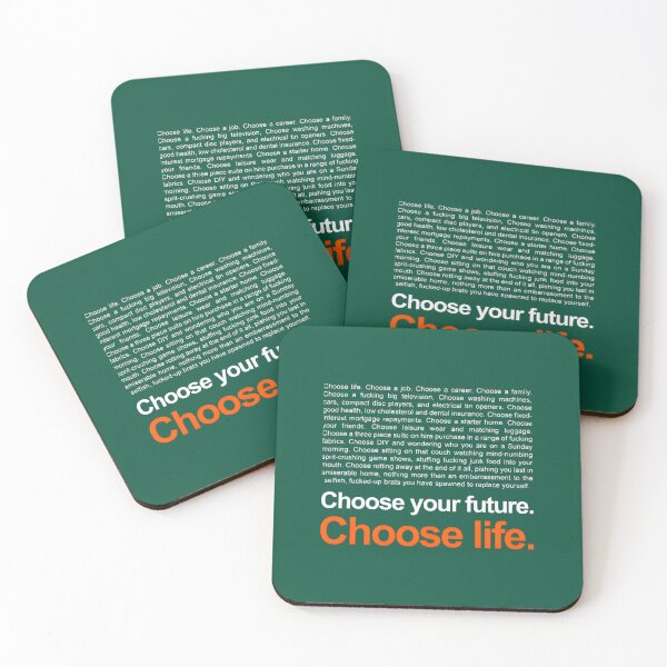 Item preview, Trainspotting T2 Choose Life Quote designed and sold by WILLArtCrafts.