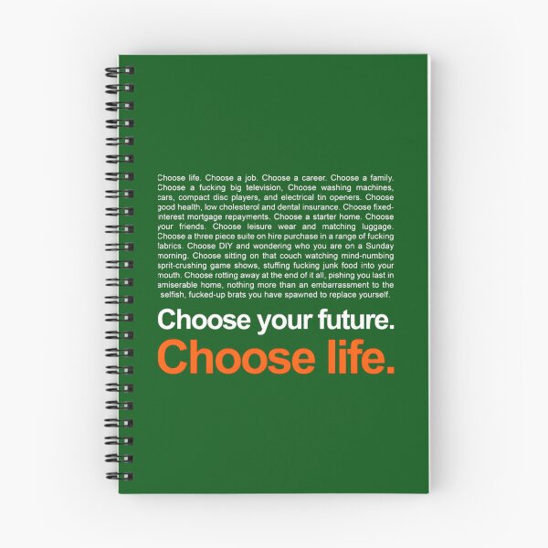Item preview, Trainspotting T2 Choose Life Quote designed and sold by WILLArtCrafts.