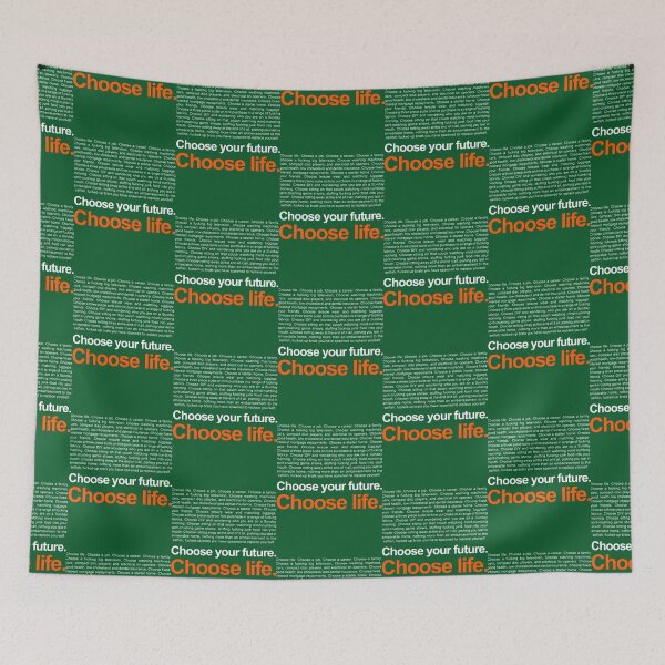 Item preview, Trainspotting T2 Choose Life Quote designed and sold by WILLArtCrafts.