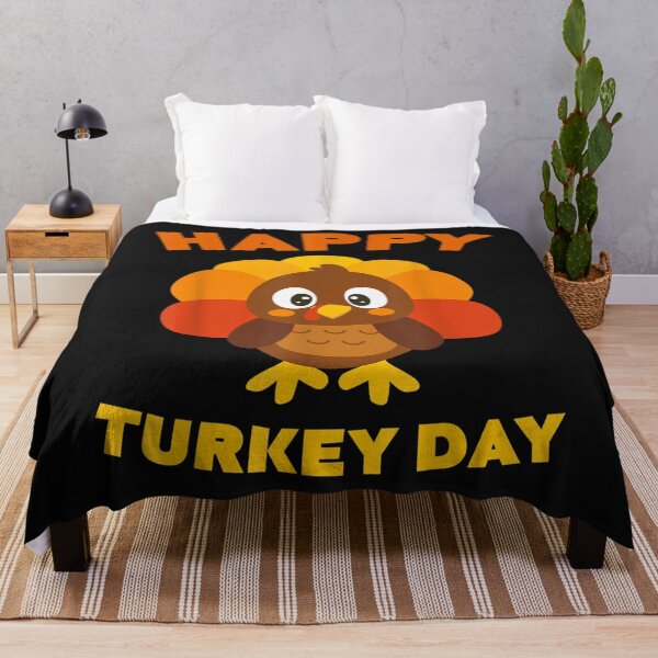 Item preview, Happy Turkey Day T-Shirt Thanksgiving designed and sold by William Parker.