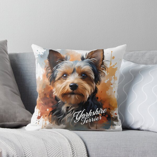 Item preview, Yorkshire Terrier, canine watercolors. 02 designed and sold by Ignacio Junquera.