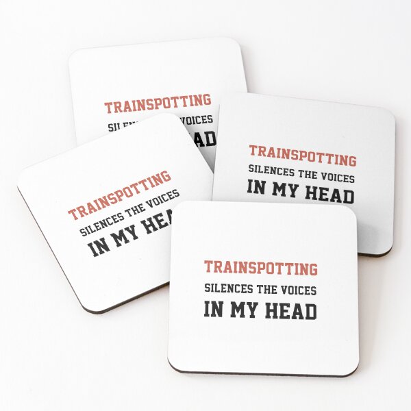 Item preview, Trainspotting Silences The Voices In My Head designed and sold by WILLArtCrafts.