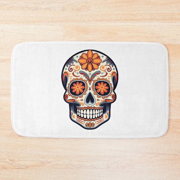 Item preview, Skull "Día de los Muertos" designed and sold by PixelPack Design.