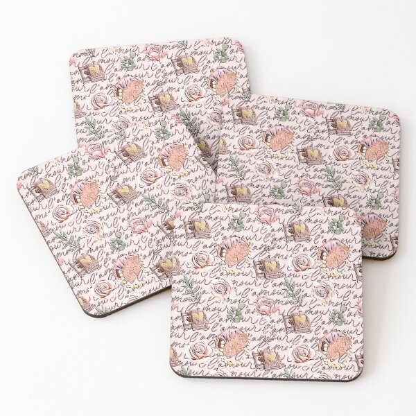 Item preview, Seamless Pattern Vintage French Inspired Stationery  designed and sold by gleefulme.