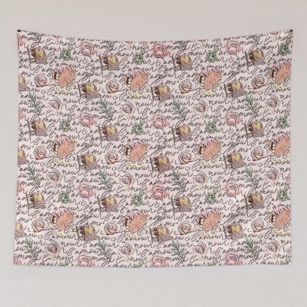 Item preview, Seamless Pattern Vintage French Inspired Stationery  designed and sold by gleefulme.