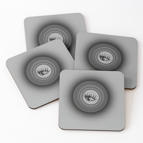 Item preview, Grey Eye Artwork designed and sold by MyHappyDesigns.