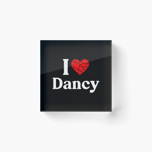 Item preview, Dancy Heart - I Love Dancy designed and sold by MiraclePitts.